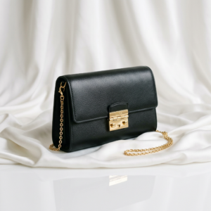 Luxury_black_leather_clutch_ba_2026-04-16T06-52-42 L'Enveloppe Clutch